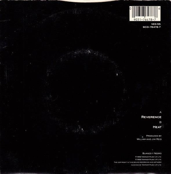 The Jesus And Mary Chain : Reverence (7", Single, Etc)