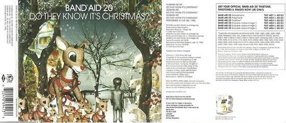 Band Aid 20 : Do They Know It's Christmas? (CD, Single, dou)