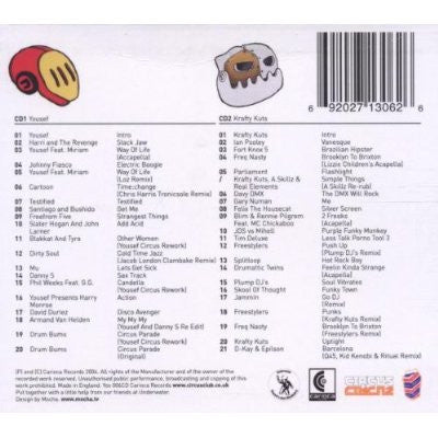 Various : Circus & Chibuku Present: Yousef & Krafty Kuts (2xCD, Mixed)