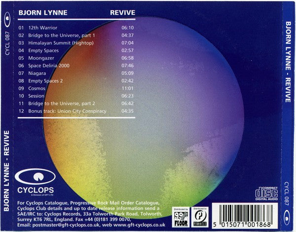 Bjorn Lynne* : Revive (CD, Album)