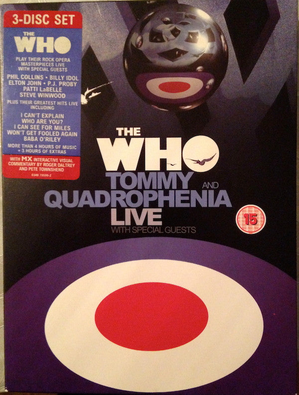The Who : Tommy And Quadrophenia Live With Special Guests (3xDVD-V, Multichannel, NTSC)