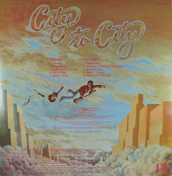 Gerry Rafferty : City To City (LP, Album)
