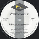 Kylie Minogue : I Should Be So Lucky (7", Single, Pap)