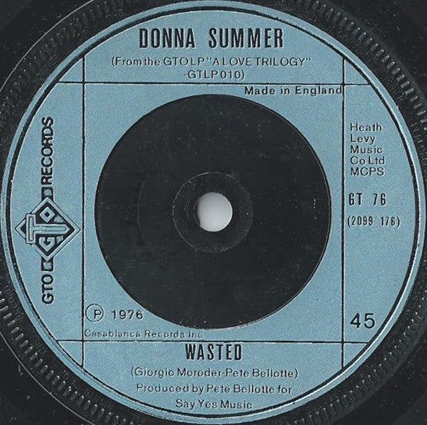 Donna Summer : Winter Melody (7", Sol)