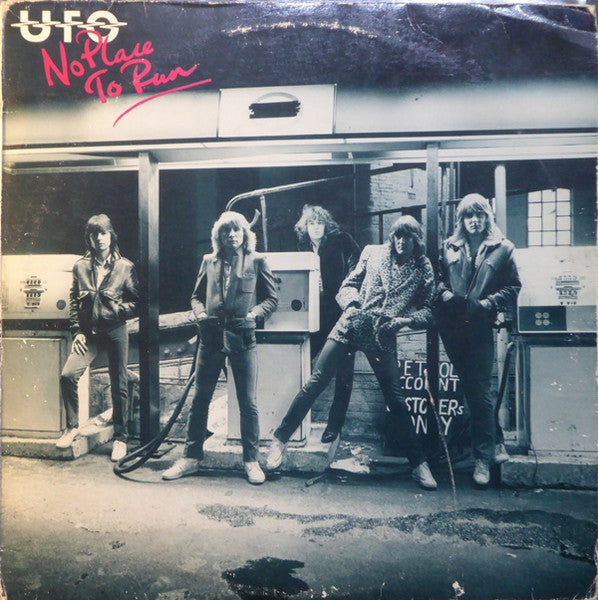 UFO (5) : No Place To Run (LP, Album, Red)