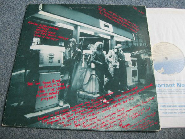 UFO (5) : No Place To Run (LP, Album, Red)
