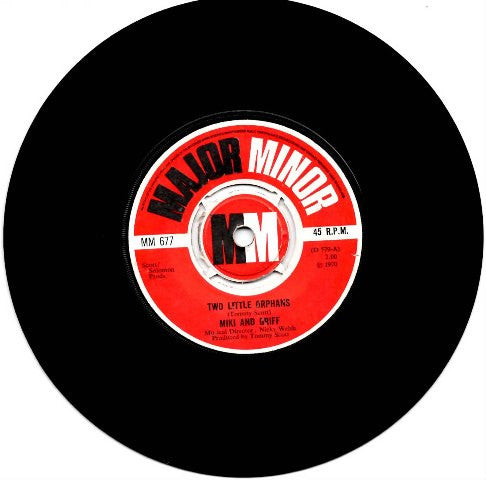 Miki & Griff : Two Little Orphans (7", Single)