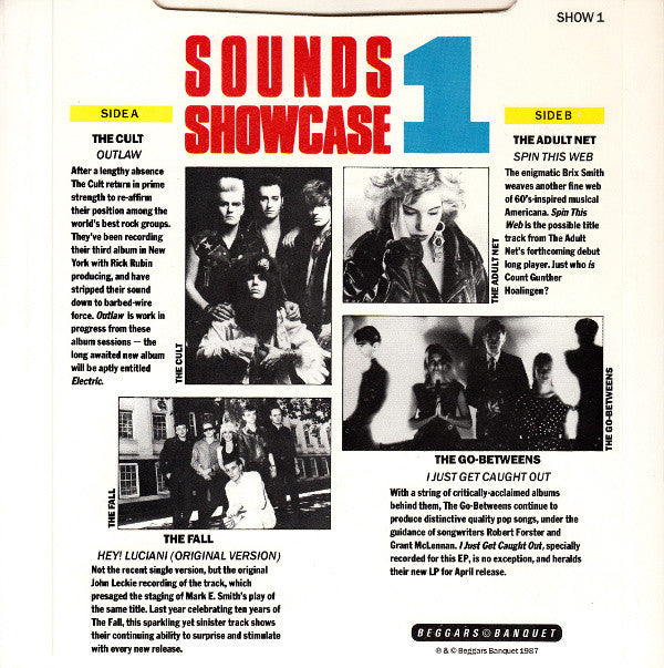 Various : Sounds Showcase 1 (7", EP)