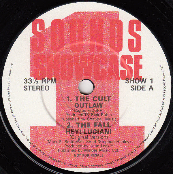 Various : Sounds Showcase 1 (7", EP)