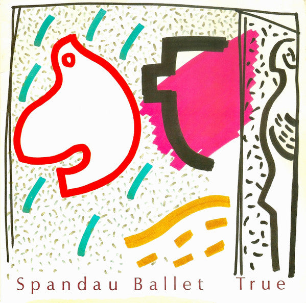 Spandau Ballet : True (7", Single, Gat)