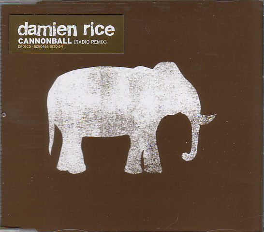 Damien Rice : Cannonball (CD, Single)