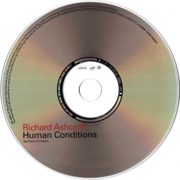 Richard Ashcroft : Human Conditions (CD, Album)