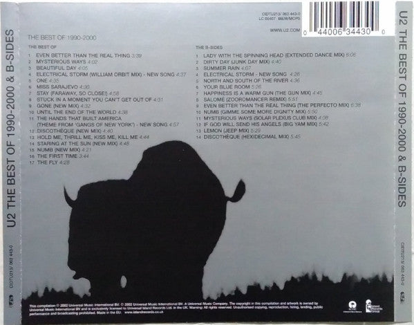 U2 : The Best Of 1990-2000 & B-Sides (2xCD, Comp)