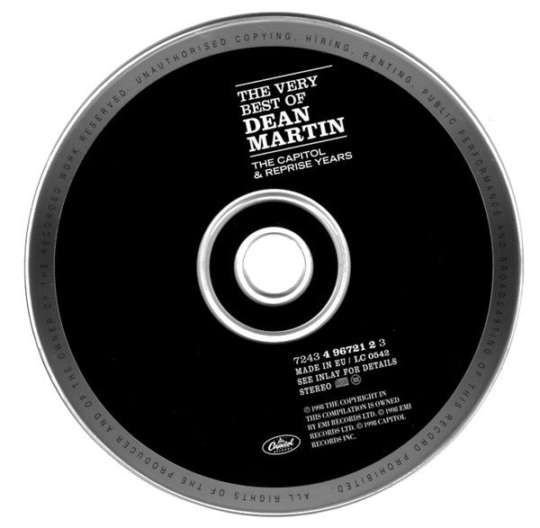 Dean Martin : The Very Best Of Dean Martin (The Capitol & Reprise Years) (CD, Comp)