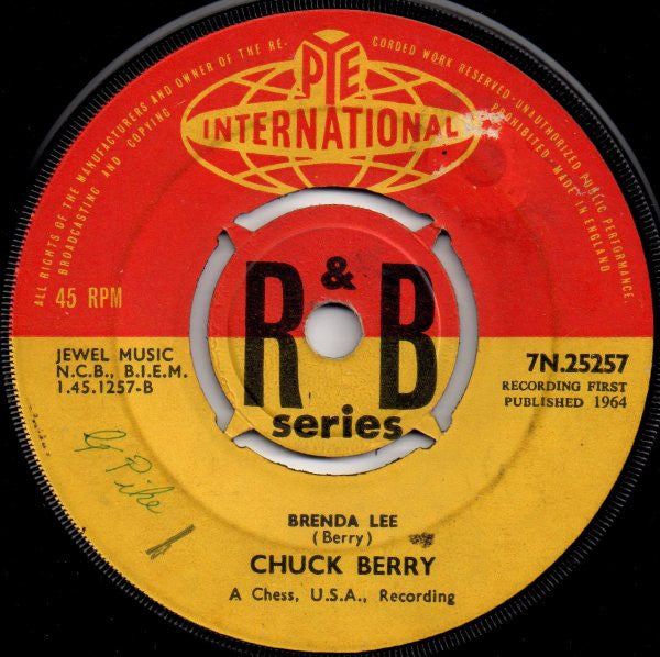 Chuck Berry : You Never Can Tell (7", Single, 4-P)