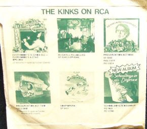 The Kinks : No More Looking Back (7", Single, Promo)