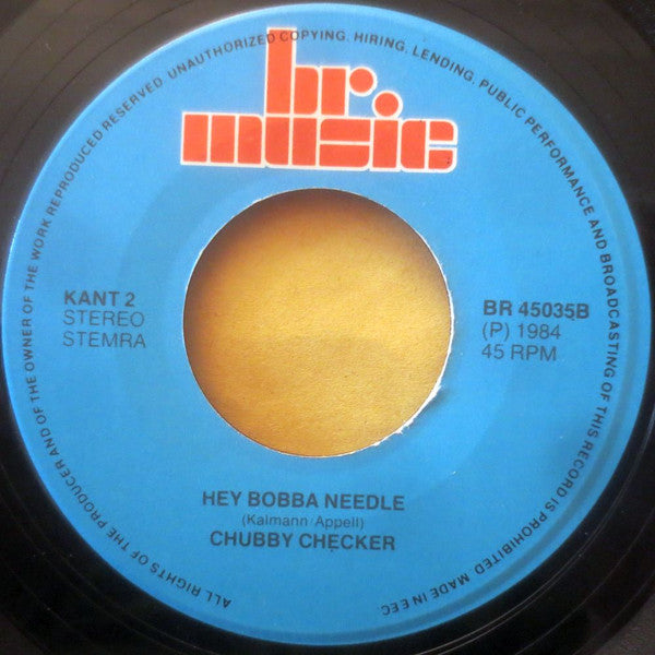 Chubby Checker : Let's Twist Again / Hey Bobba Needle (7")