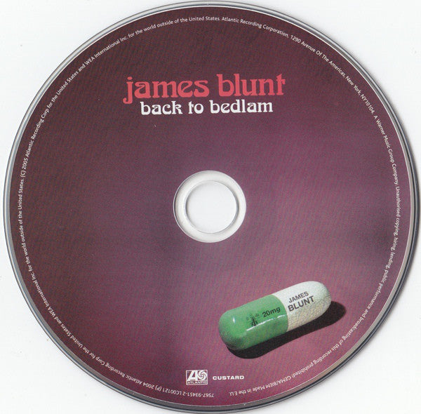 James Blunt : Back To Bedlam (CD, Album, RE, Cin)