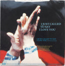 Stevie Wonder : I Just Called To Say I Love You (7", Single, Blu)