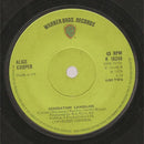 Alice Cooper : Hello Hurray (7", Single, Sol)