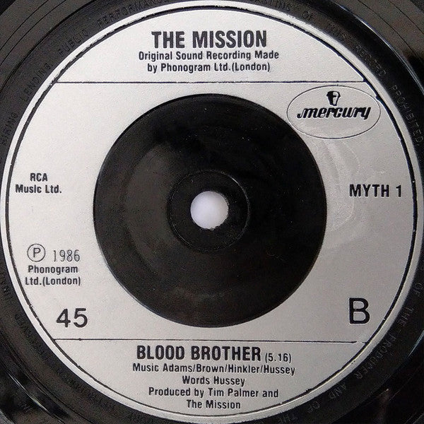 The Mission : III (7", Single, Sil)