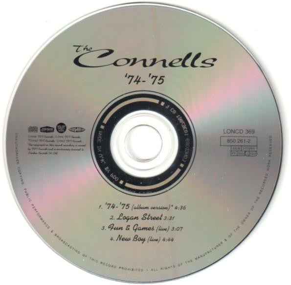 The Connells : '74-'75 (CD, Single)