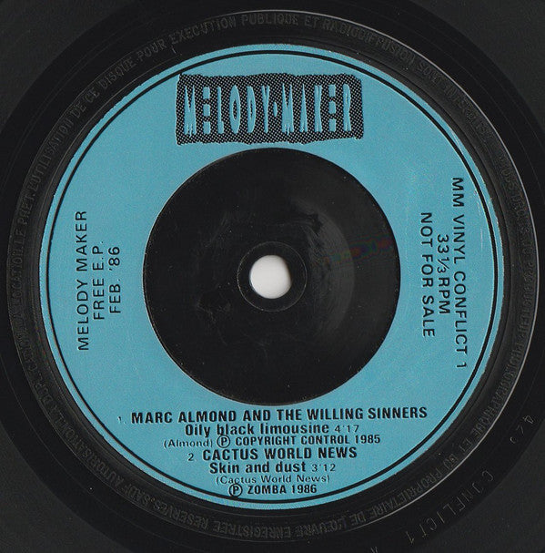 Various : MM Vinyl Conflict 1 (7", EP, Comp)