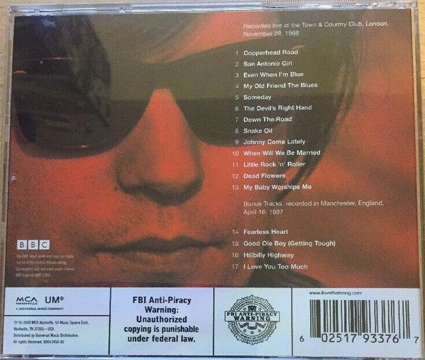Steve Earle : Live At The BBC (CD, Album, RE)