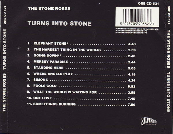 The Stone Roses : Turns Into Stone (CD, Comp)