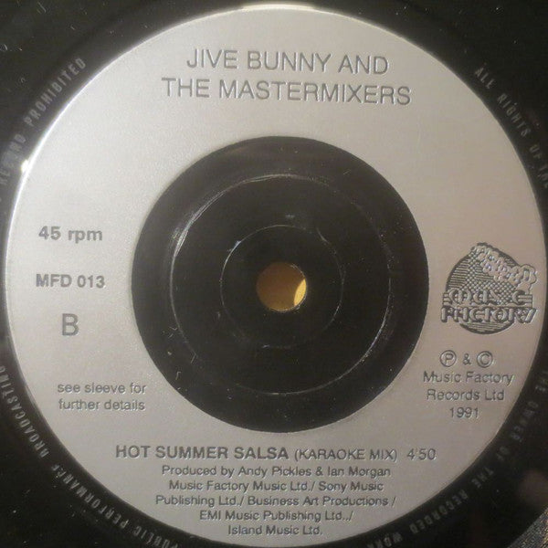 Jive Bunny And The Mastermixers : Hot Summer Salsa (7", Single)