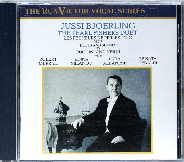 Jussi Björling, Robert Merrill, Zinka Milanov, Licia Albanese, Renata Tebaldi : The Pearl Fishers Duet (CD, Comp, RE, RM)