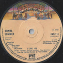 Donna Summer : I Love You (7", Single, Sol)