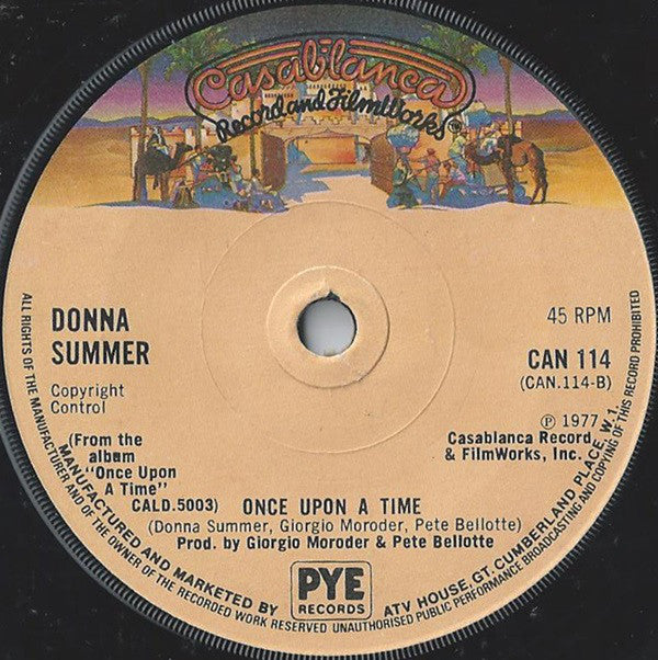 Donna Summer : I Love You (7", Single, Sol)