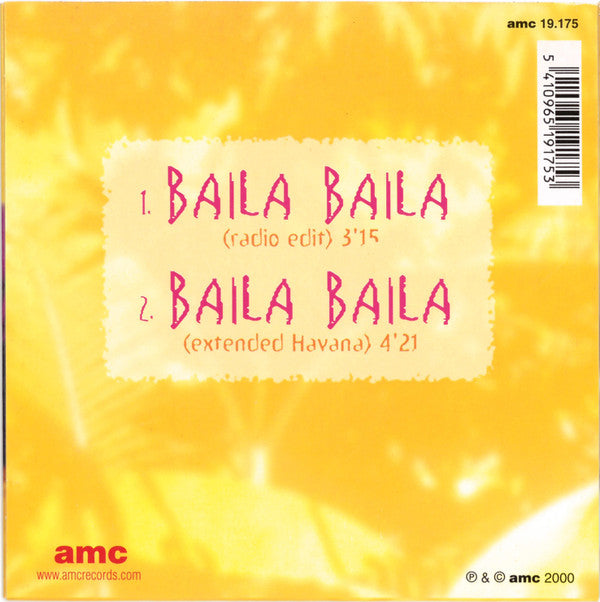 Yami Jarvis : Baila-Baila (CD, Single)