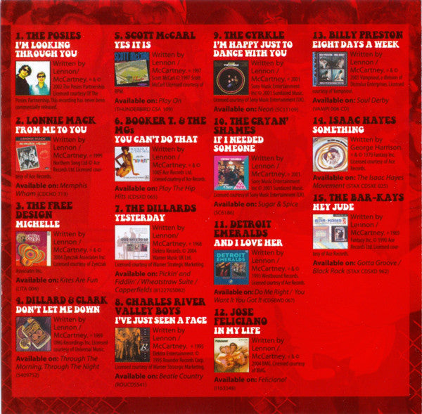 Various : Beatlemania / Volume 1 (An All-American Tribute To The Fab Four) (CD, Comp)