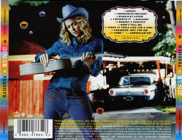 Madonna : Music (CD, Album, RP)