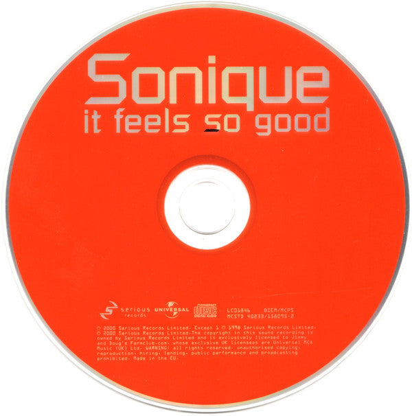 Sonique : It Feels So Good (CD, Single)