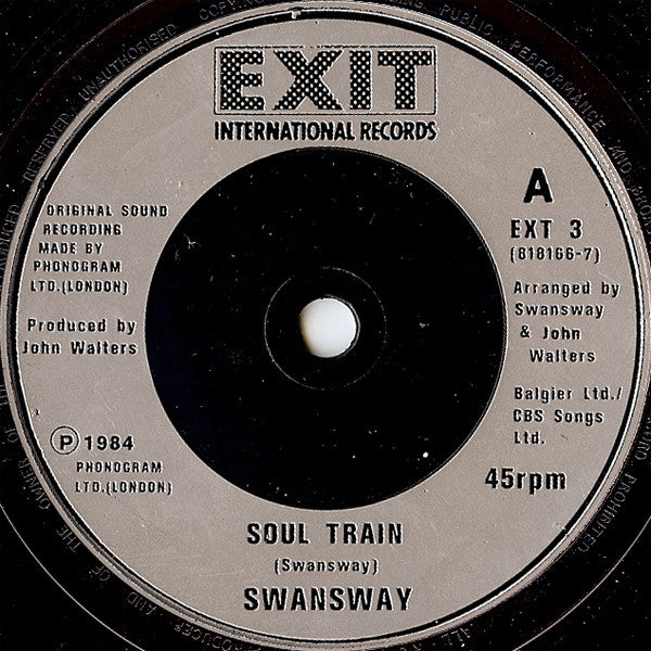 Swans Way : Soul Train (7", Single, Sil)