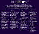 Various : Simply Dinner Jazz (4xCD, Comp + Box)