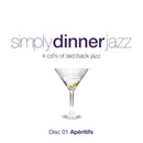 Various : Simply Dinner Jazz (4xCD, Comp + Box)