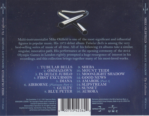 Mike Oldfield : Moonlight Shadow: The Collection (CD, Comp)