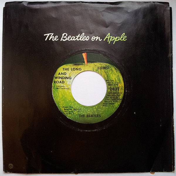 The Beatles : The Long And Winding Road (7", Single, Scr)