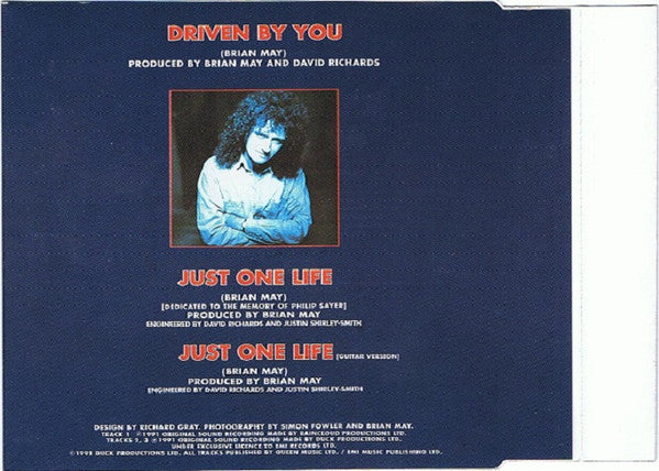 Brian May : Driven By You (CD, Single)