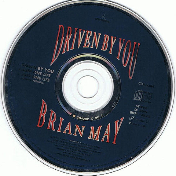 Brian May : Driven By You (CD, Single)