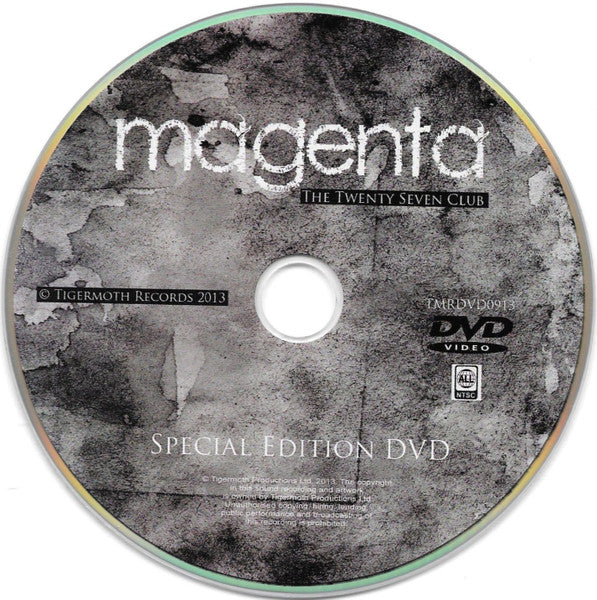 Magenta (10) : The Twenty Seven Club (CD, Album, O-c + DVD-V, Multichannel, NTSC + S/Edi)