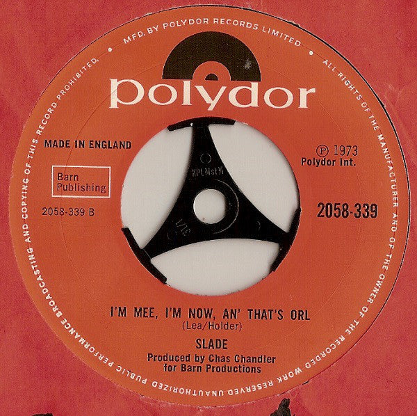 Slade : Cum On Feel The Noize (7", Single, Lar)