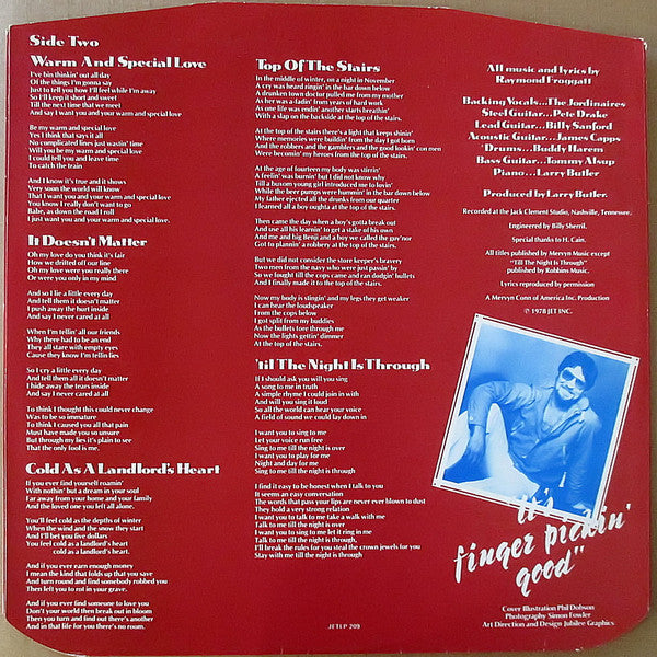 Raymond Froggatt : Southern Fried Frog (LP, Album)