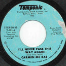 Carmen McRae : I'll Never Pass This Way Again (7")