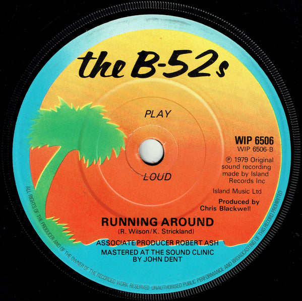 The B-52's : Rock Lobster (7", Single, RP, Sol)