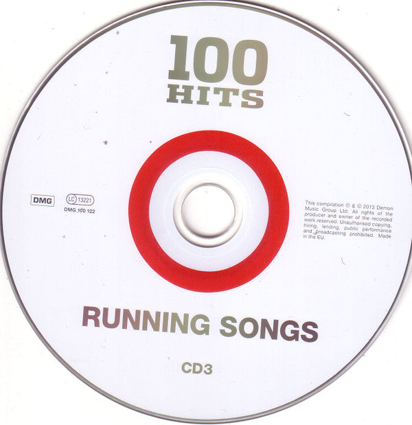 Various : 100 Hits Running Songs (5xCD, Comp)